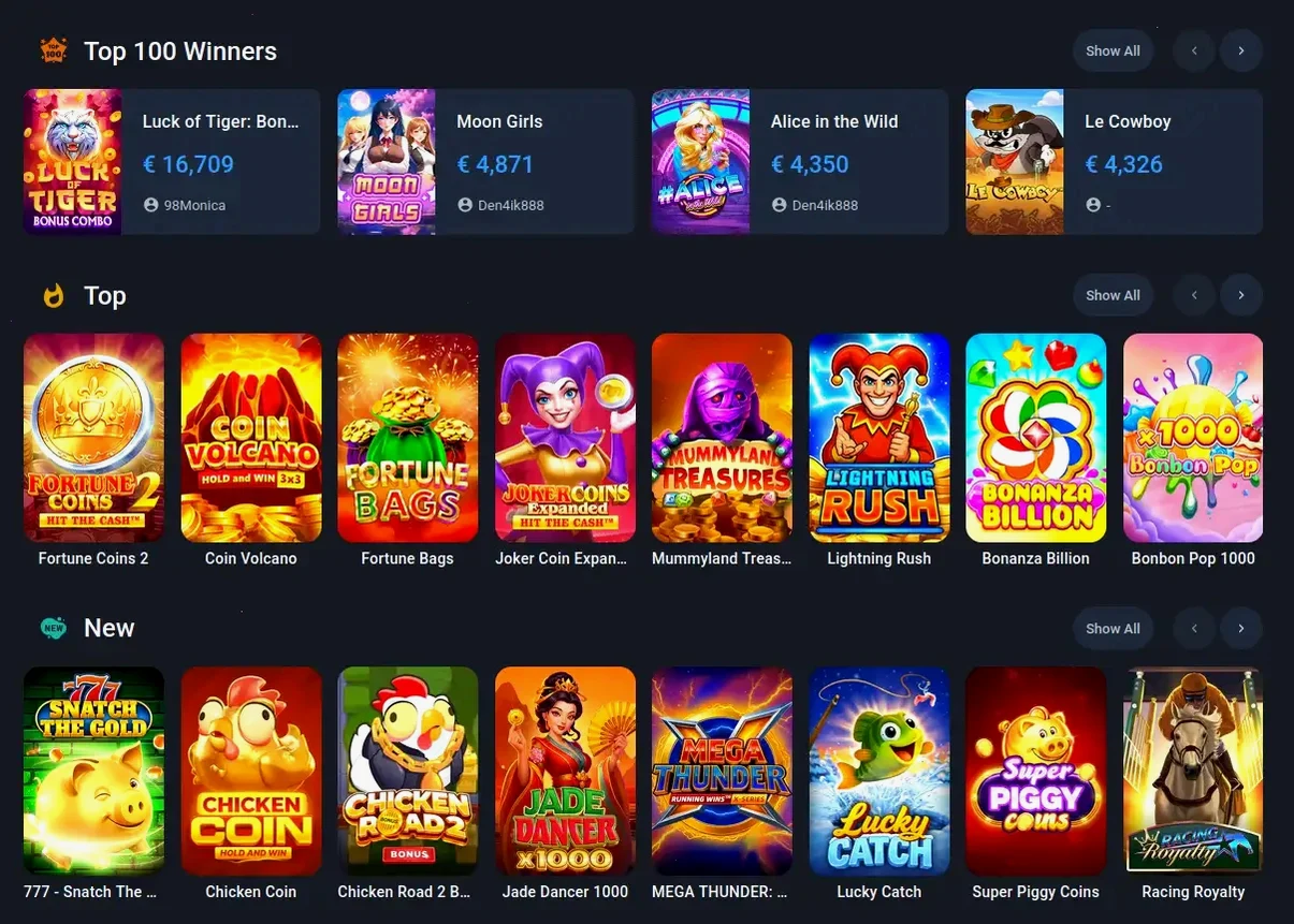 Retrobet Login Bildschirm auf Desktop und Mobile